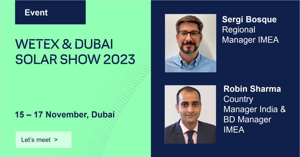 GreenPowerMonitor will attend the WETEX Dubai Solar Show 2023