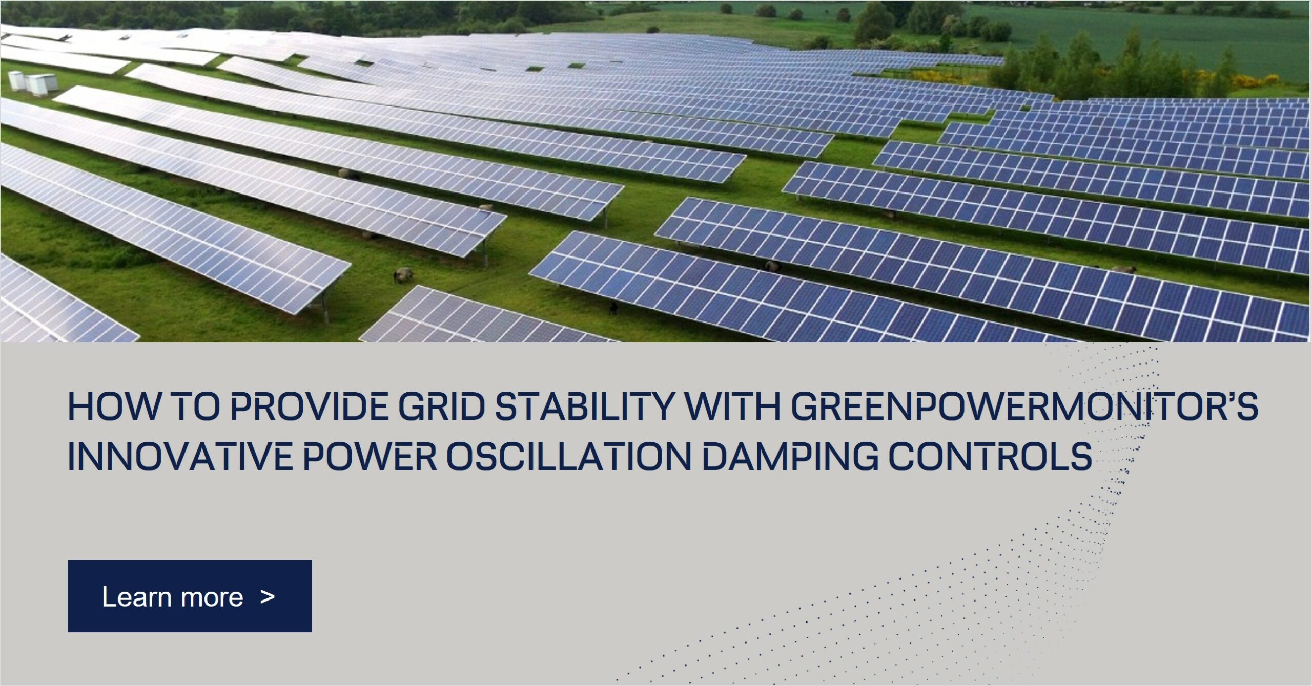 Enhancing Grid Stability: Power Oscillation Damping Controls