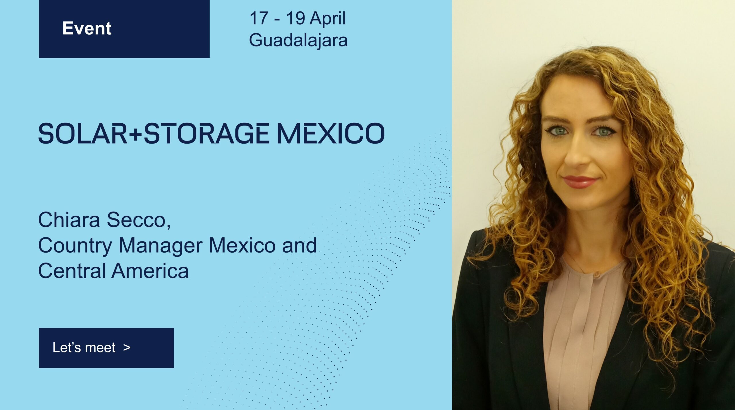 GreenPowerMonitor will attend Solar+Storage Mexico 2024, to be held on 17 - 19 April in Guadalajara, Mexico.