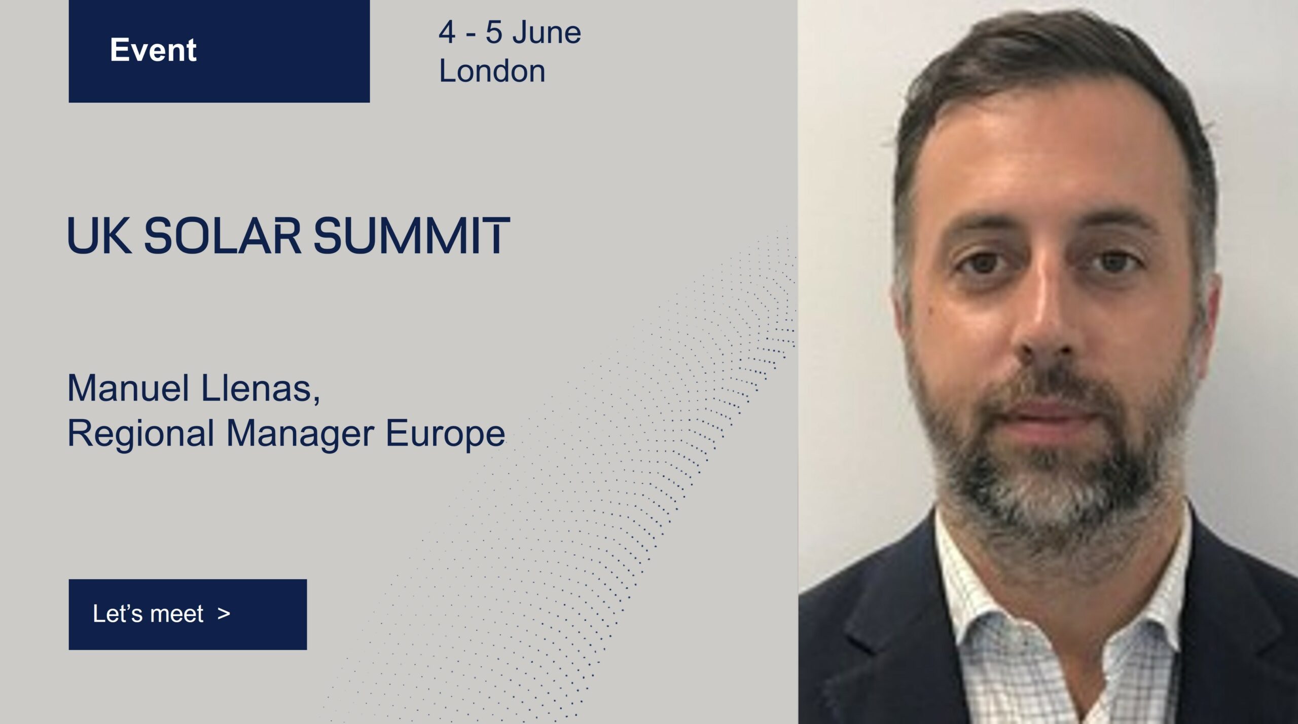 GreenPowerMonitor will attend UK Solar Summit 2024