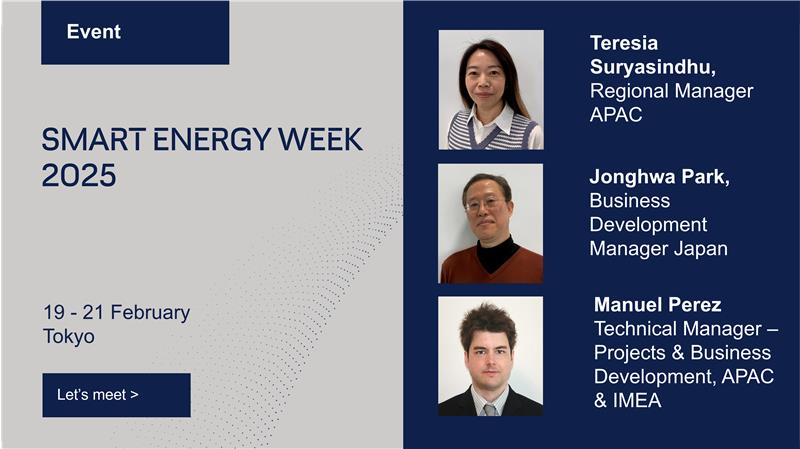 Join GreenPowerMonitor’s renewable energy experts at Smart Energy Week 2025 in Japan