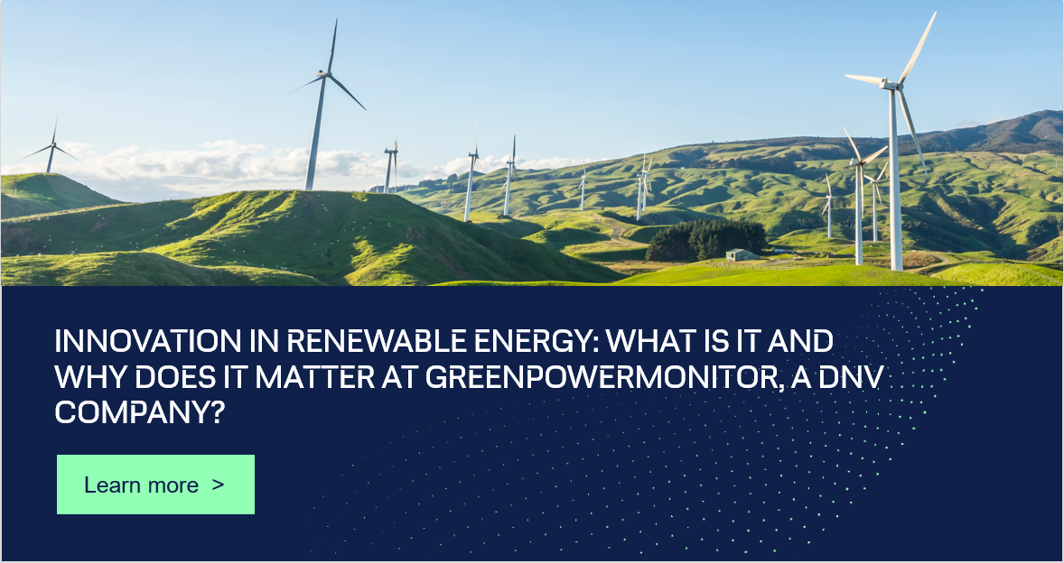 Innovation in renewable energy: What it is and why it matters at GPM  
