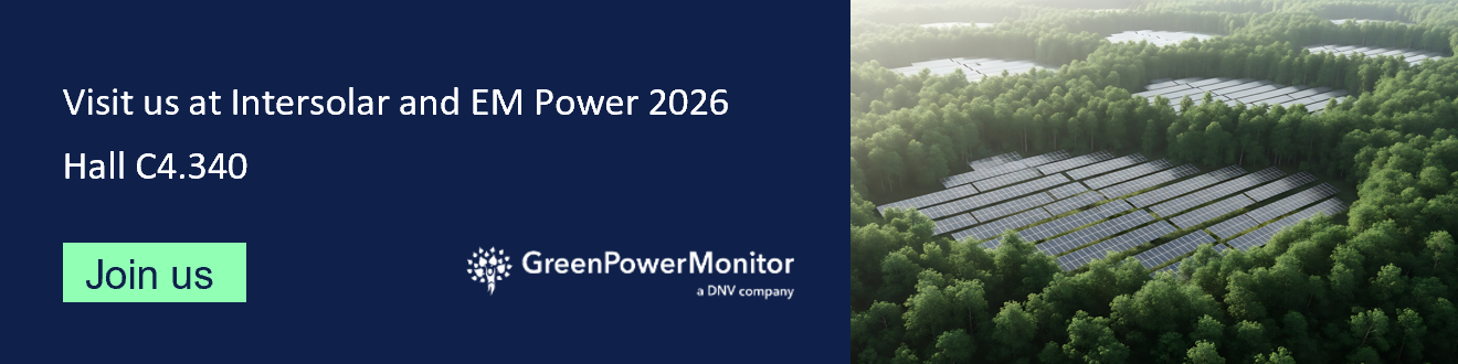 GreenPowerMonitor will attend Intersolar and EM Power in Munich, on 23-25 June 2026.